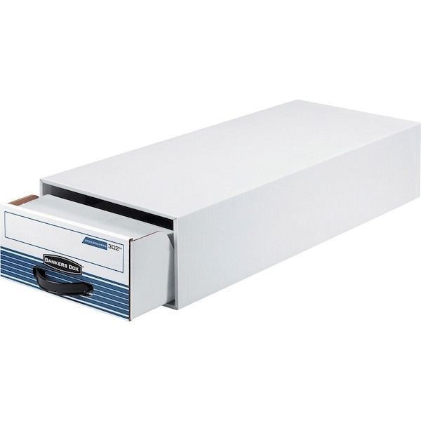 Steel Stor/Drawer File, 9-1/4"x23-1/2"x4-3/8", 12/CT, WE/Blue PK